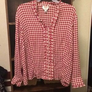 Talbots Button Up Blouse
